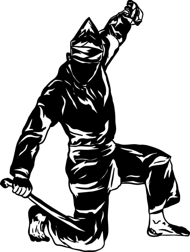 pencak silat icon vector logo