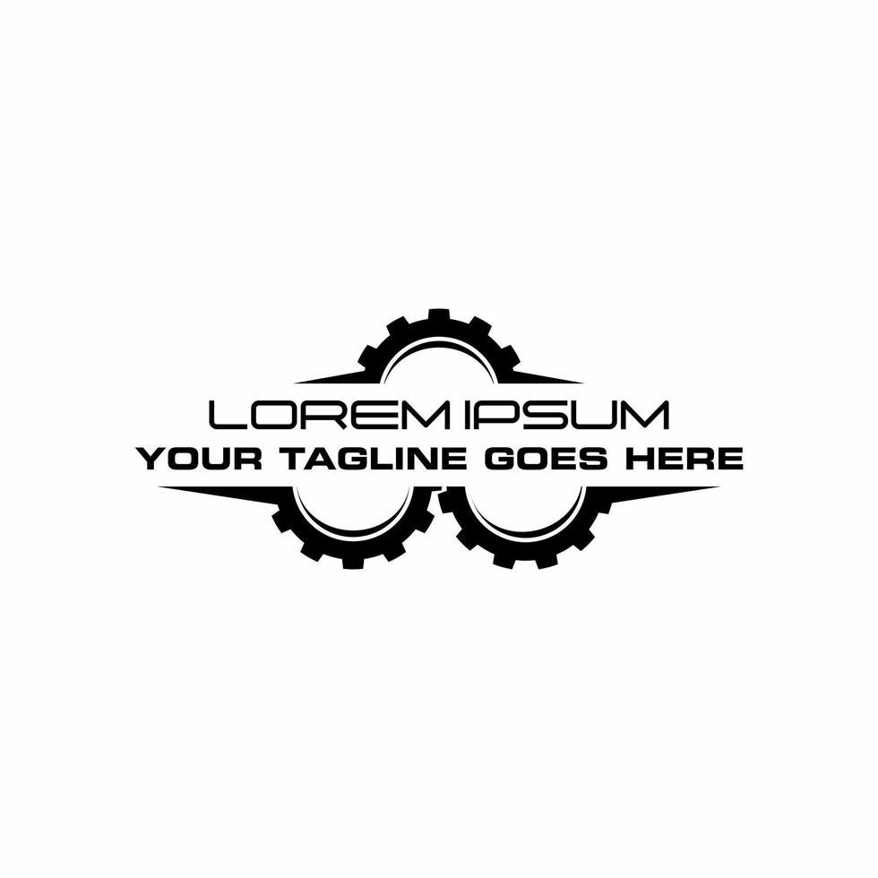 Simple triple Gear Machine component image graphic icon logo design abstract concept vector stock. Can be used as a symbol related to mechanic.