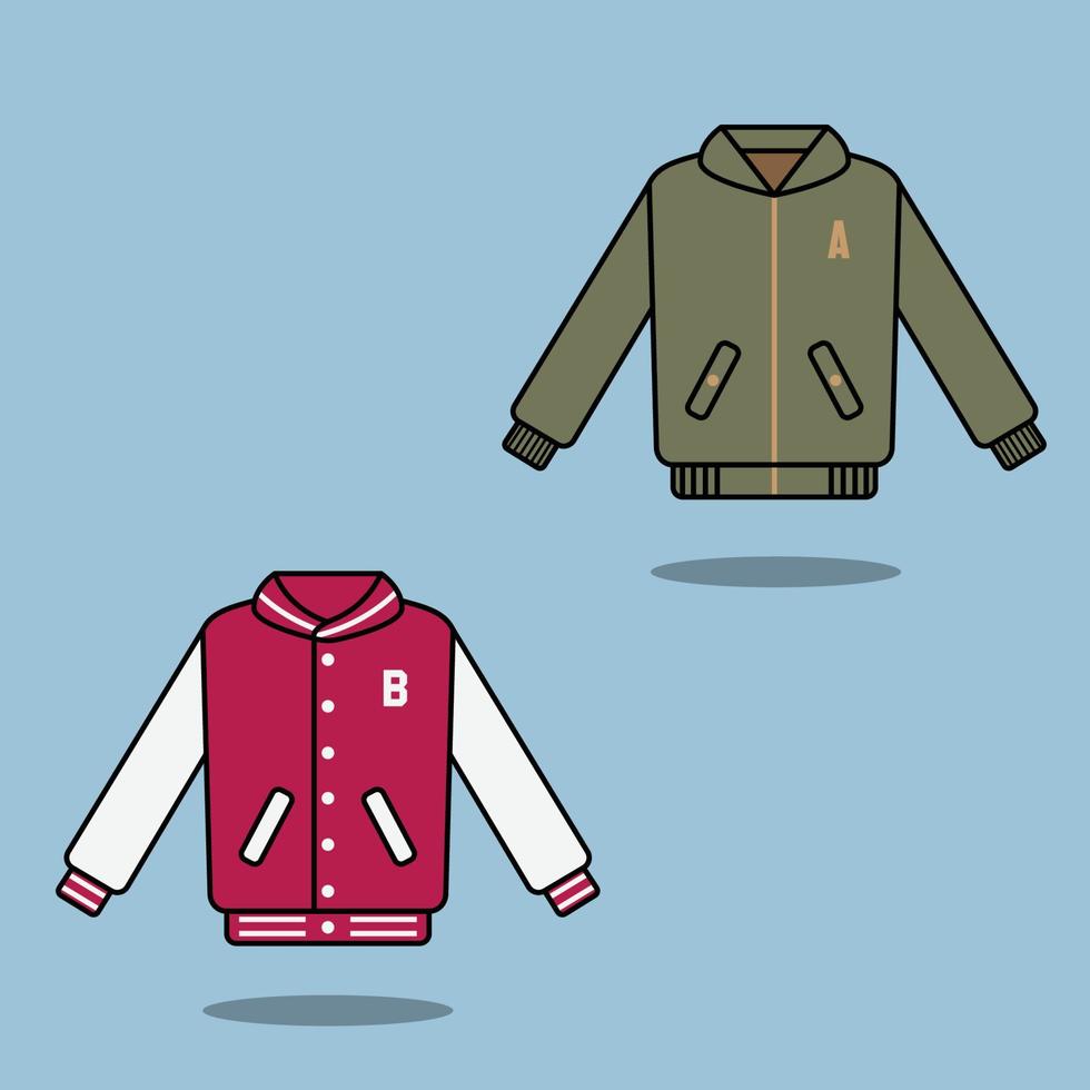 Kind of Jacket vector