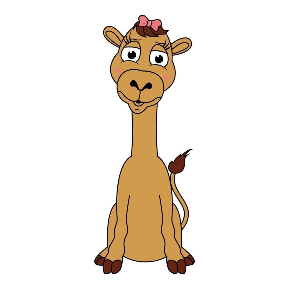 cute camel animal cartoon graphic 17647648 Vector Art at Vecteezy