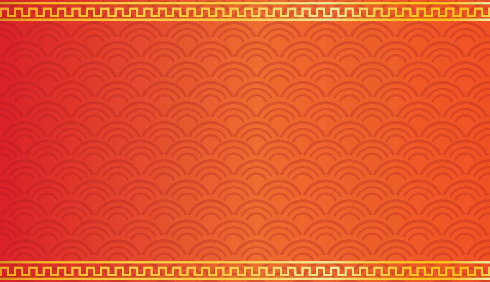 Modern golden red background for 2023 chinese new year banner vector
