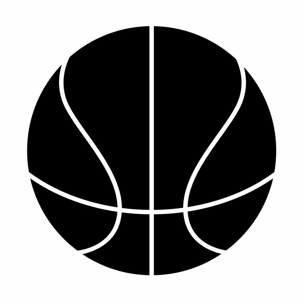 plantilla de ilustración de icono de baloncesto. vector de valores