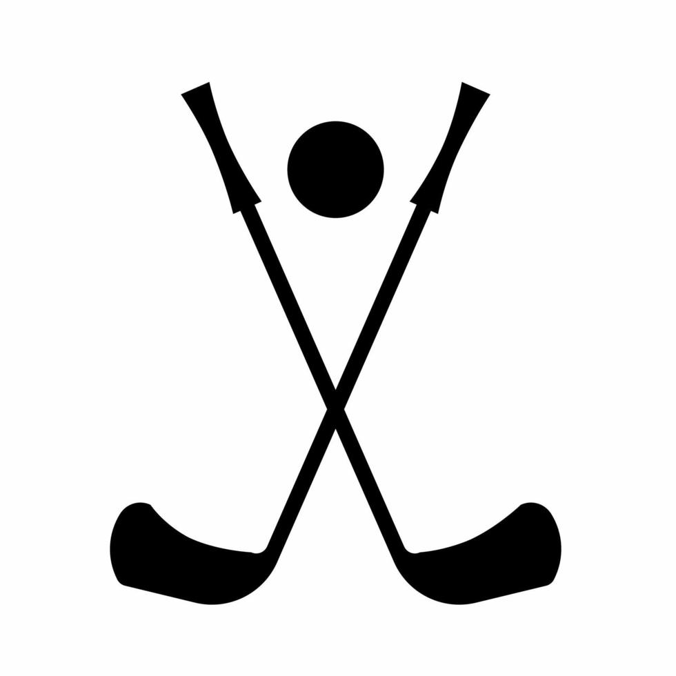 Golf stick icon illustration template. Stock vector. vector