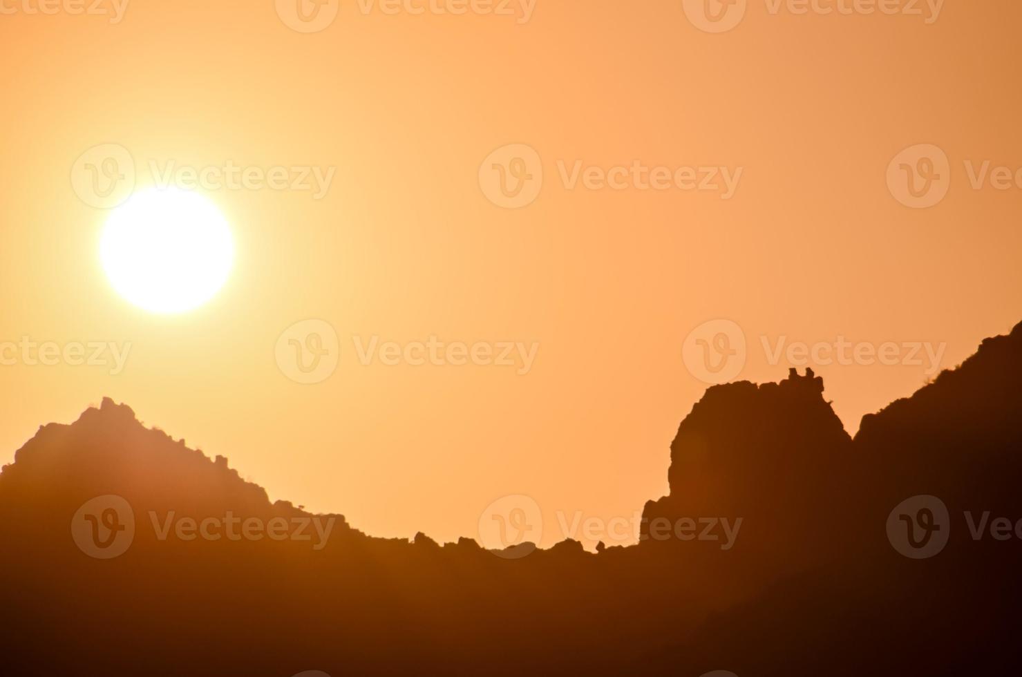 Scenic mountain view photo