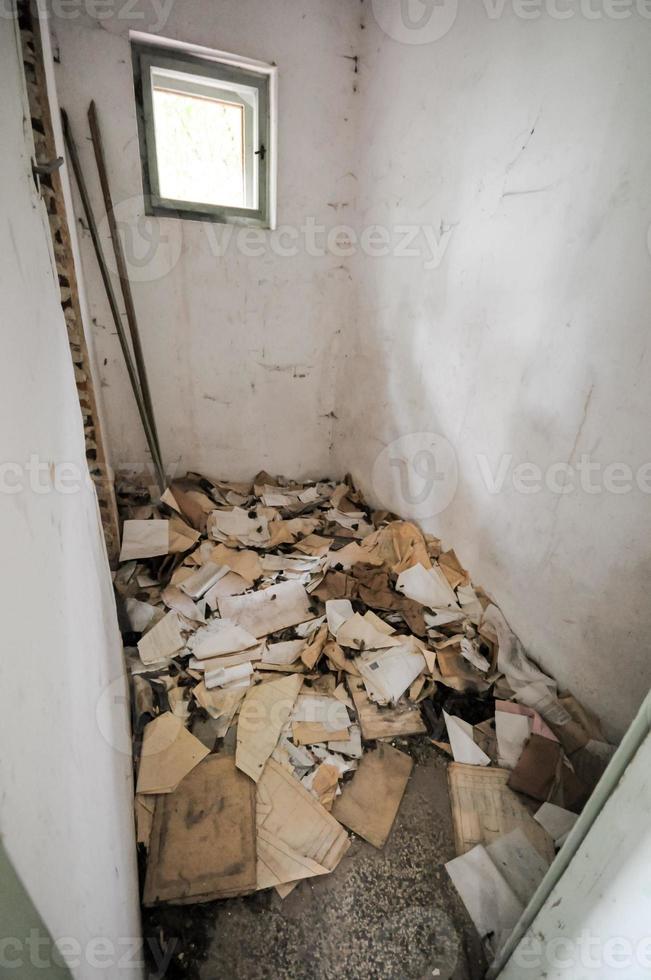 View of abandoned site photo