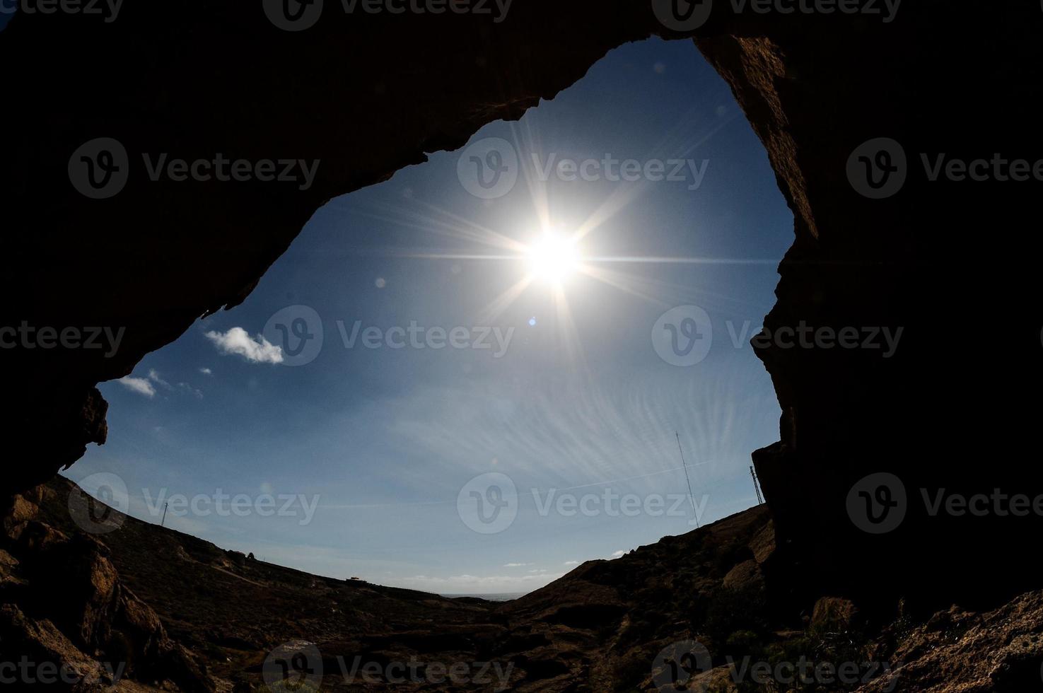 Scenic desert view photo