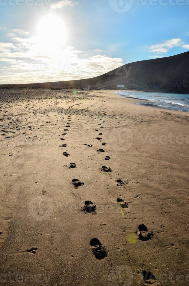 Scenic beach view photo