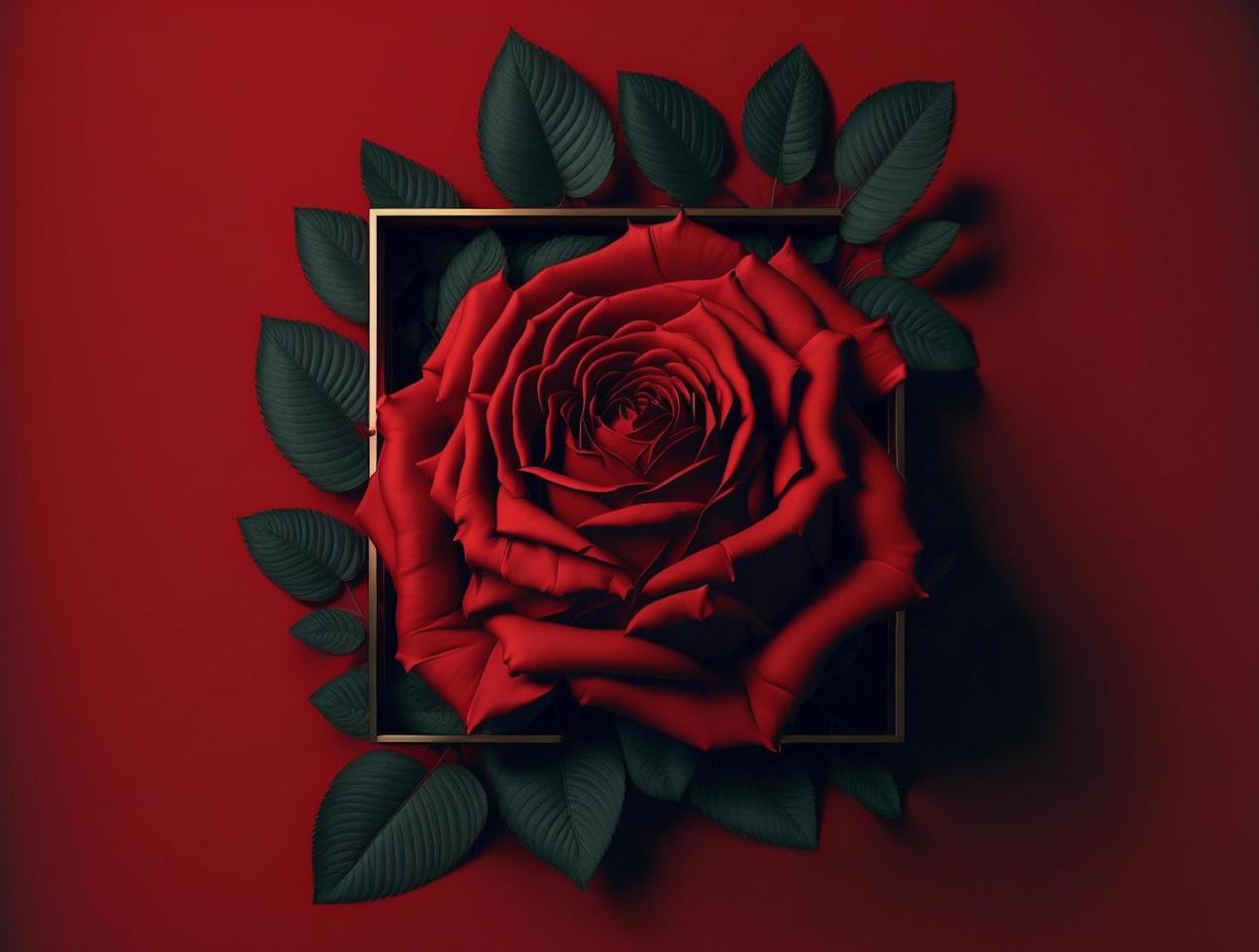 red roses background design for text, message, quotes , valentine day. photo