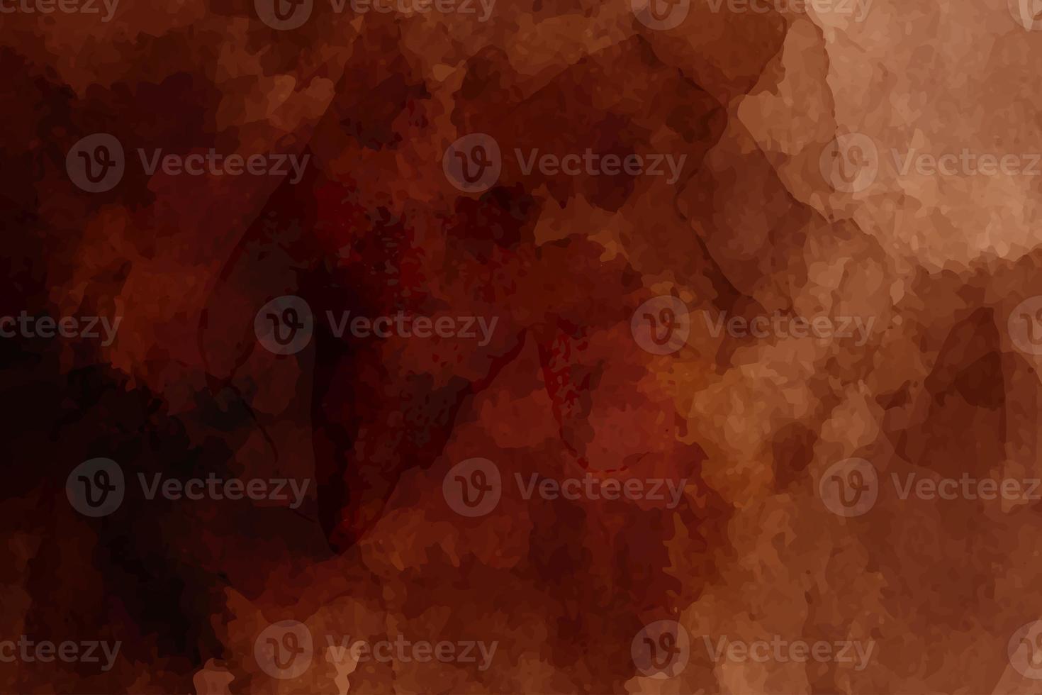 Brown watercolor abstract background photo