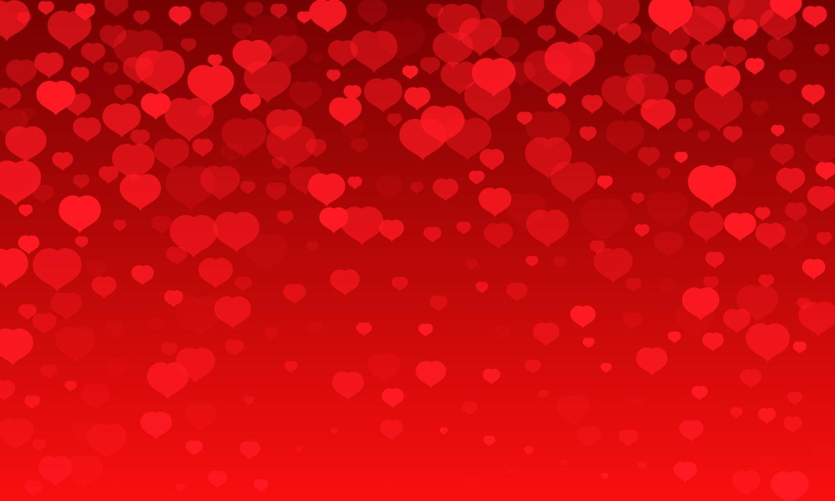 Happy Valentines Day Background. Abstract hearts for Valentines Day Background Design. Vector illustration.