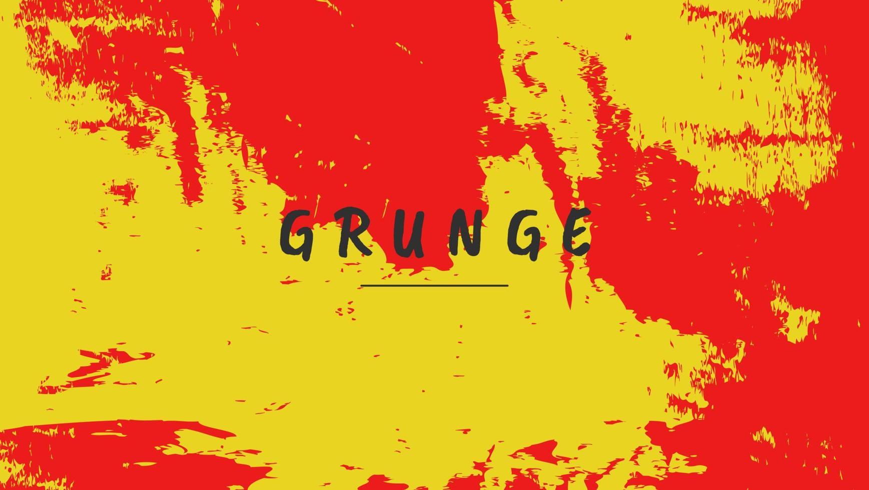diseño de fondo de textura grunge amarillo rojo brillante abstracto áspero vector