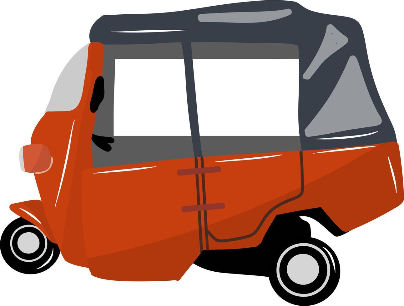 Bajaj transportation in Jakarta Indonesia 17655055 Vector Art at Vecteezy