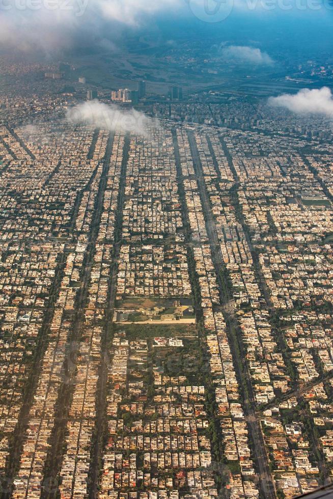 pakistán karachi vista del cielo foto