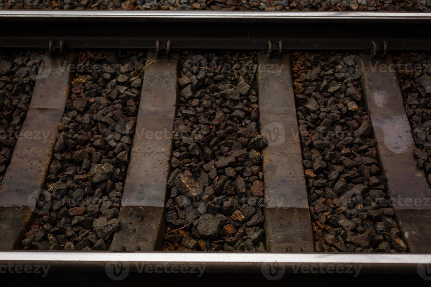 Railway pointwork railway line photo