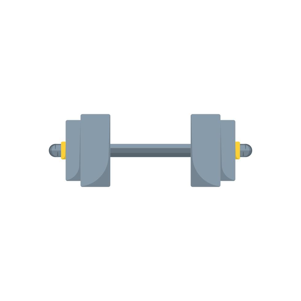 Dumbbell on isolated background, Vector illustration.