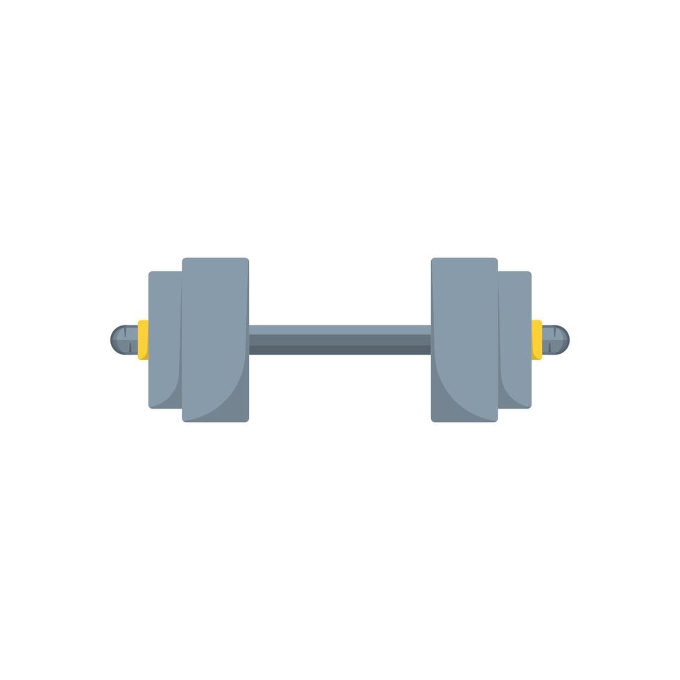 Dumbbell on isolated background, Vector illustration.