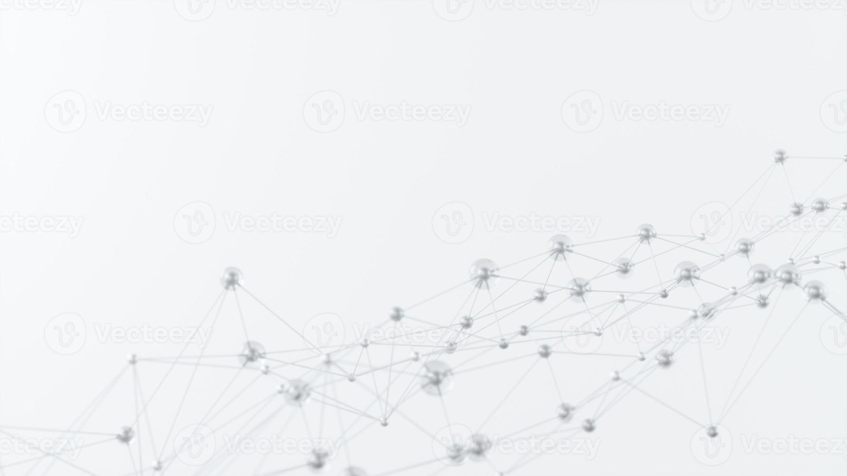 Digital background.Social network concept. 3D Render photo