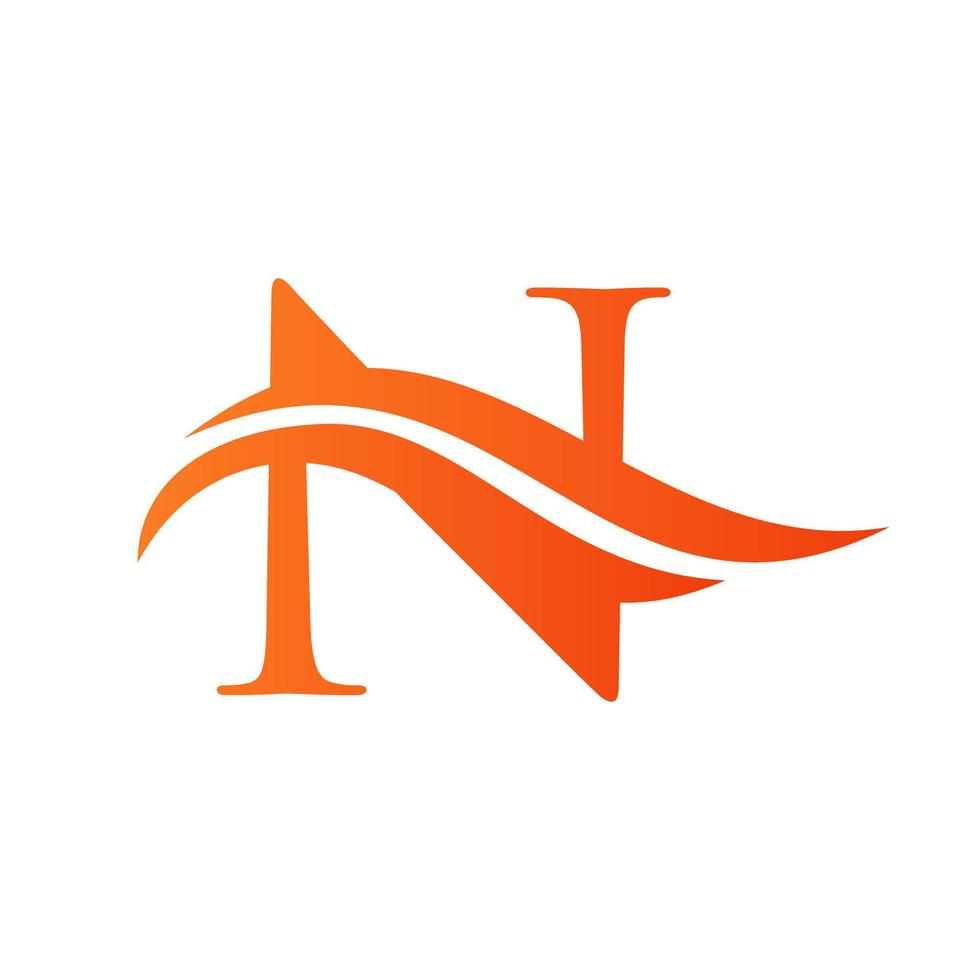 Letter N Logo Icon Design vector