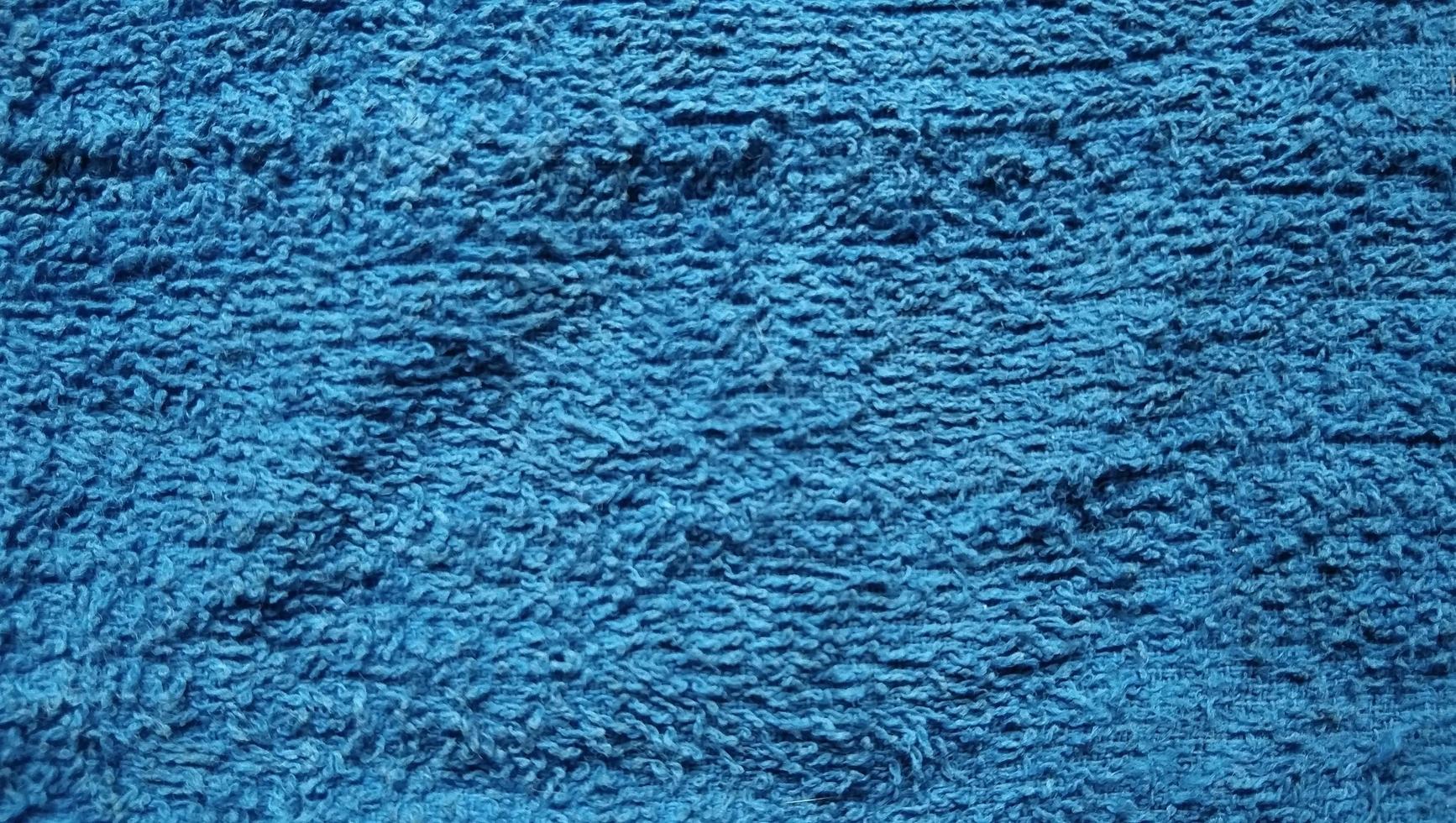 blue towel texture photo