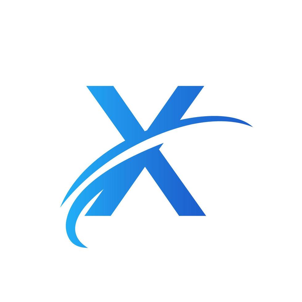 Initial Letter X Logo Vector Template Modern and Simple Design