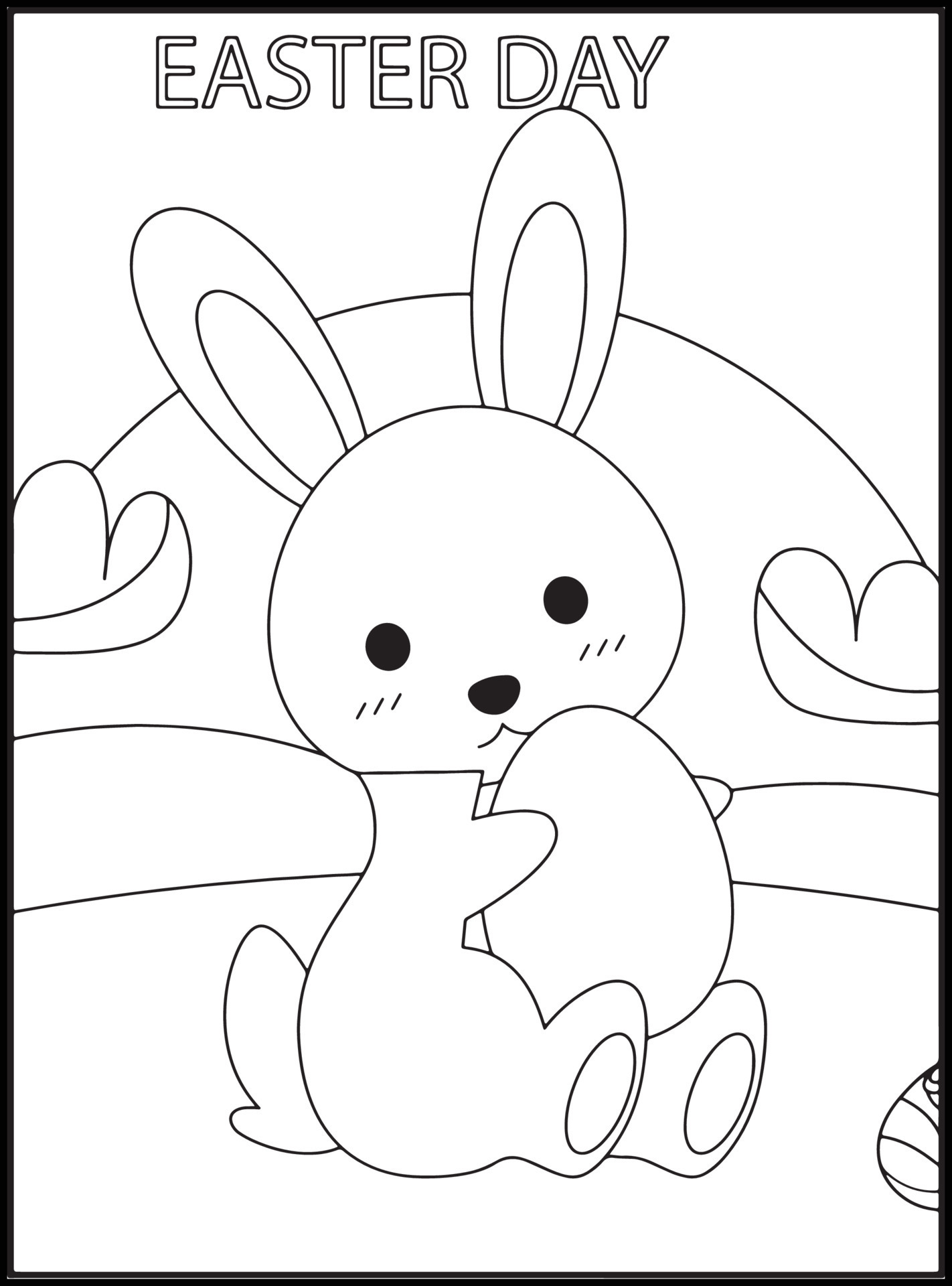 Easter Coloring Pages For Kids 17665185