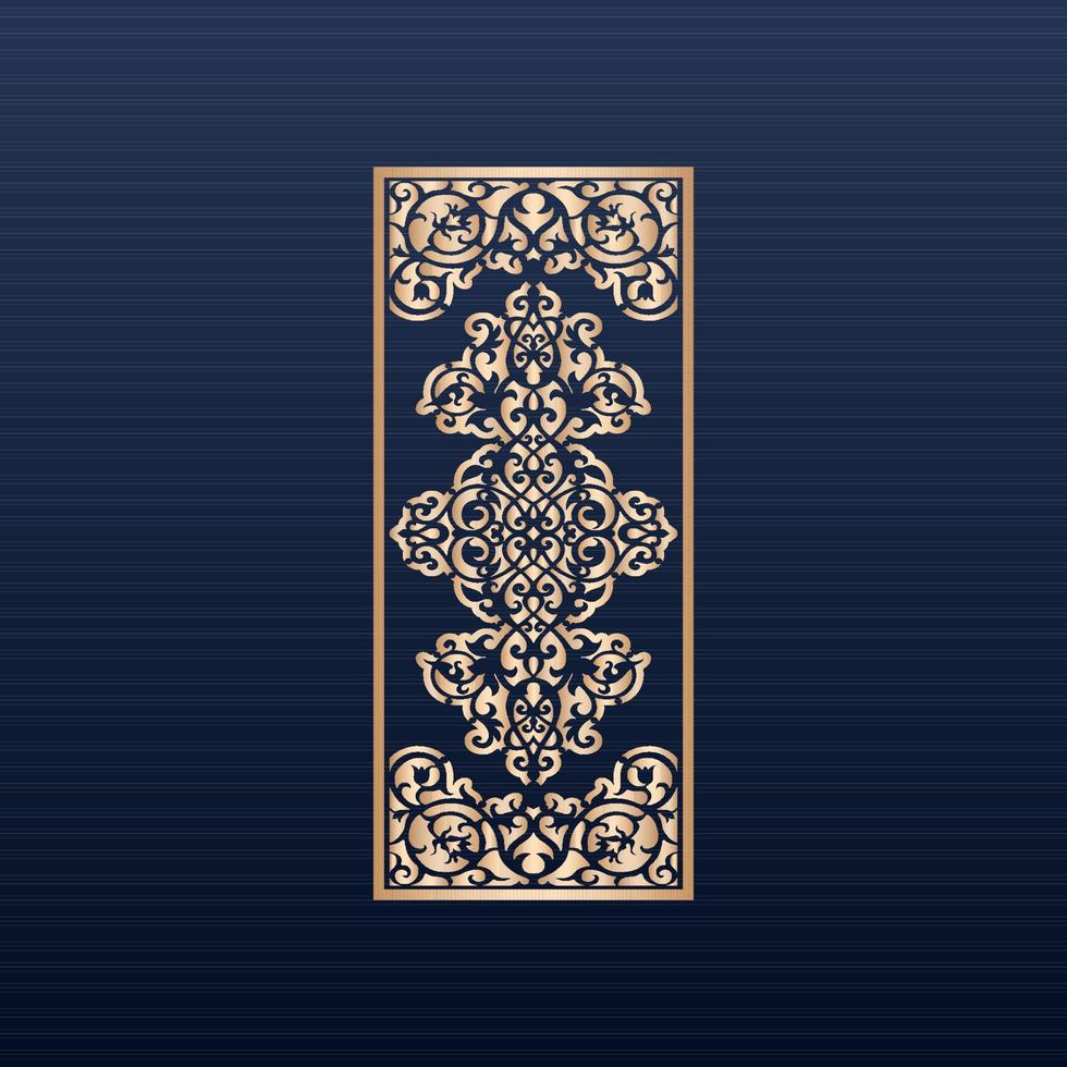 patterns with white background, islamic vectors with floral panels for cnc laser cutting - Seamless die cut decorative pattern template - Laser cut panels set, oriental