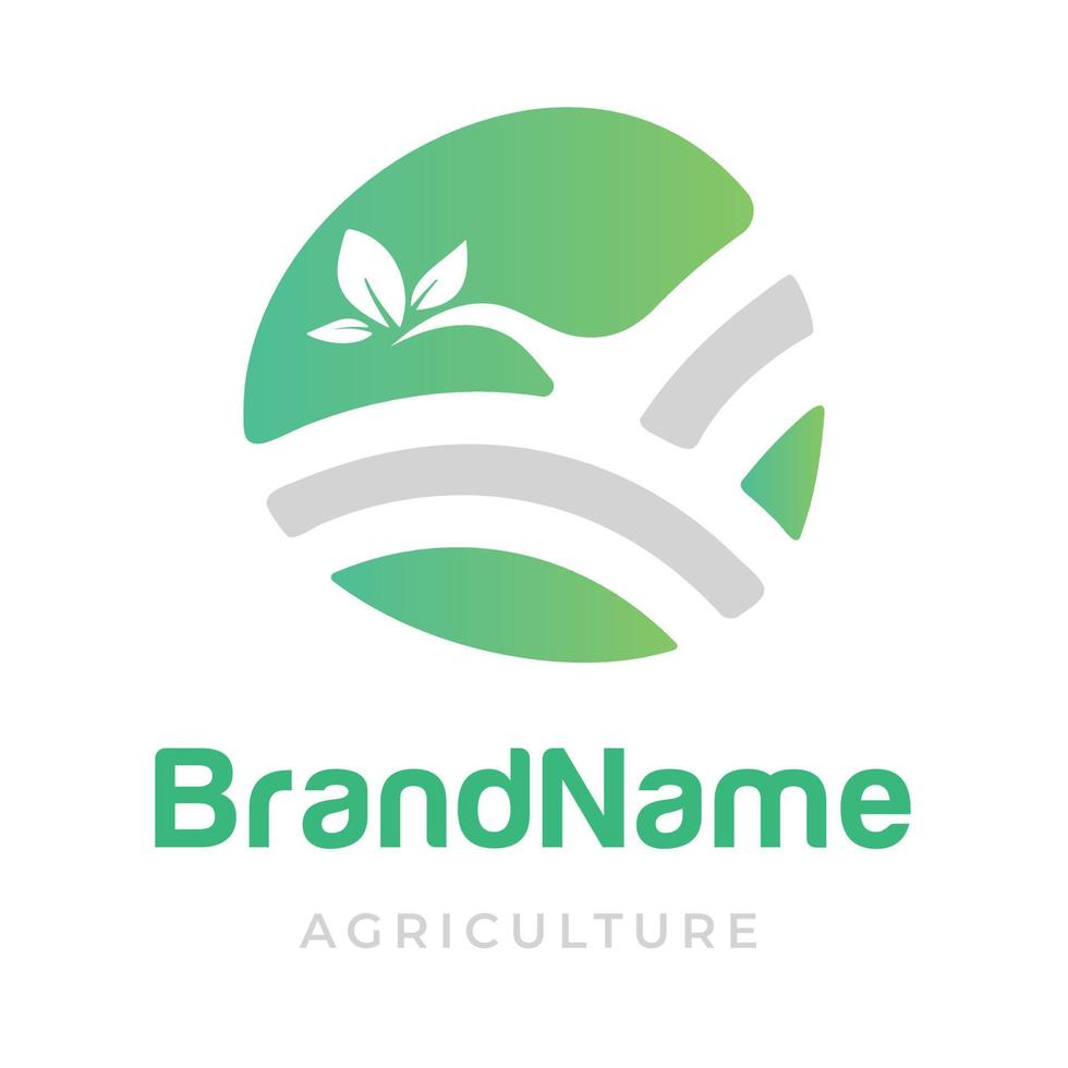 Farm logo template, farm logo vector