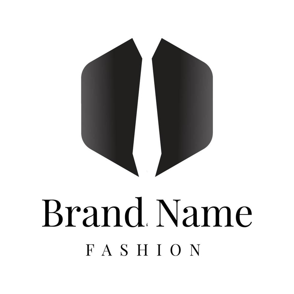Fashion brand identity logo template vector