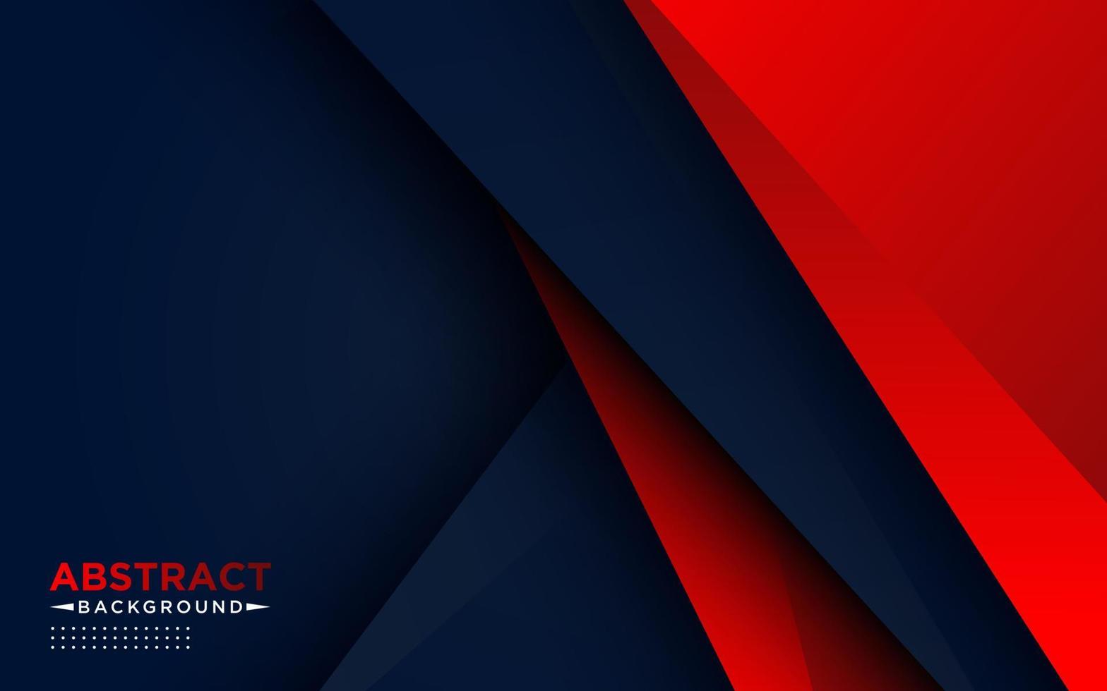 abstract 3d dark blue background with a combination of luminous red