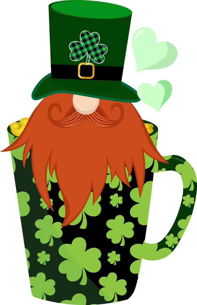 St Patricks Coffee vector