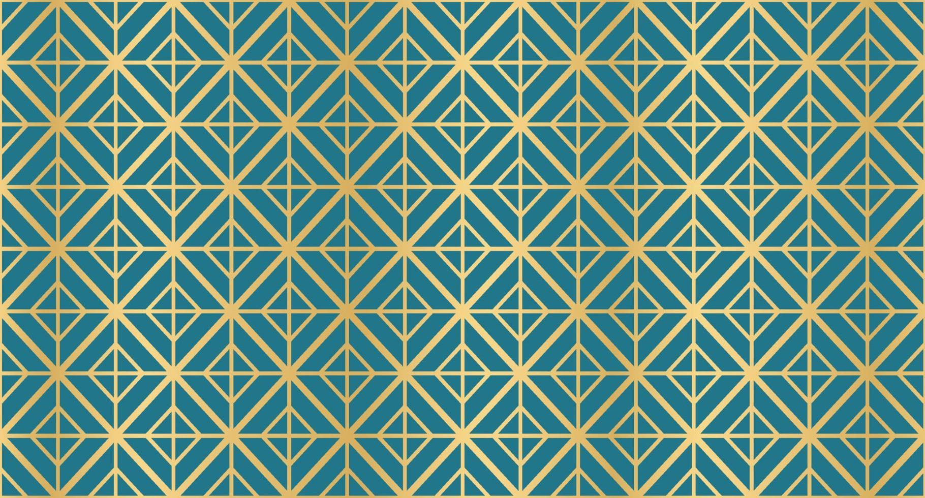 Abstract background with islamic ornament. Golden lined tiled motif. Arabic geometric seamless ornament pattern. Arabic geometric texture. Islamic background. Vector illustration
