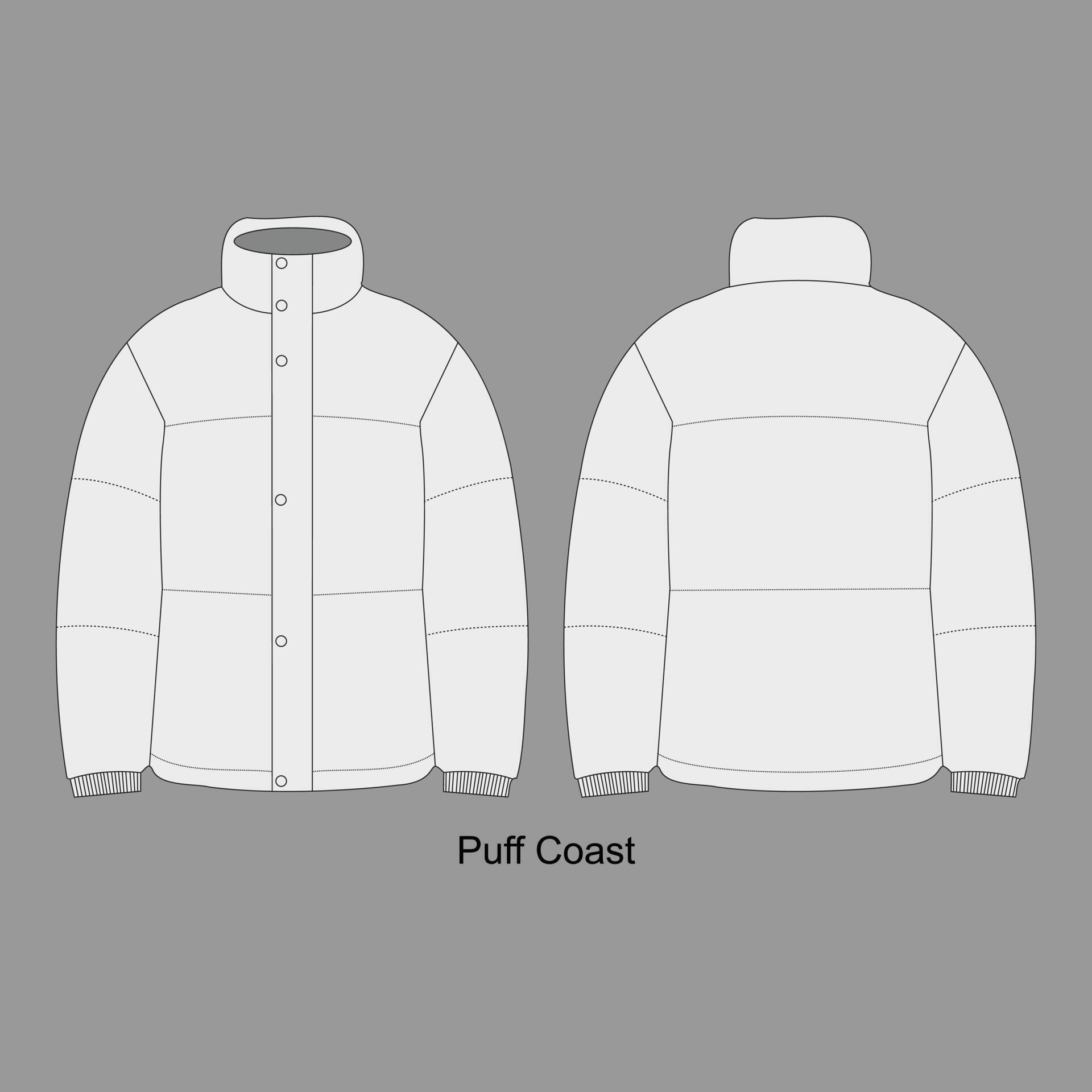 Puff Coast Set. Puffin Coast Apparel Vector. Vector Apparel Mockup ...