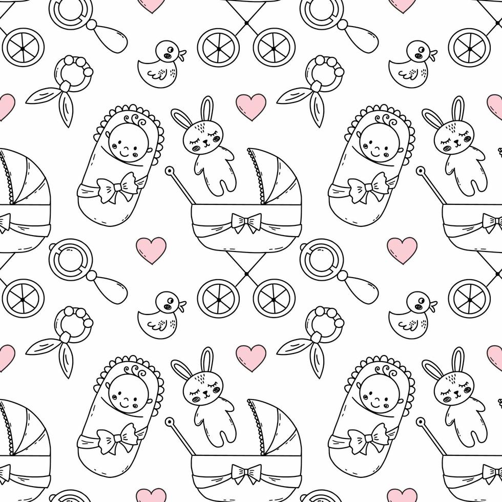 newborn-collection-seamless-pattern-for-printing-on-fabric-and