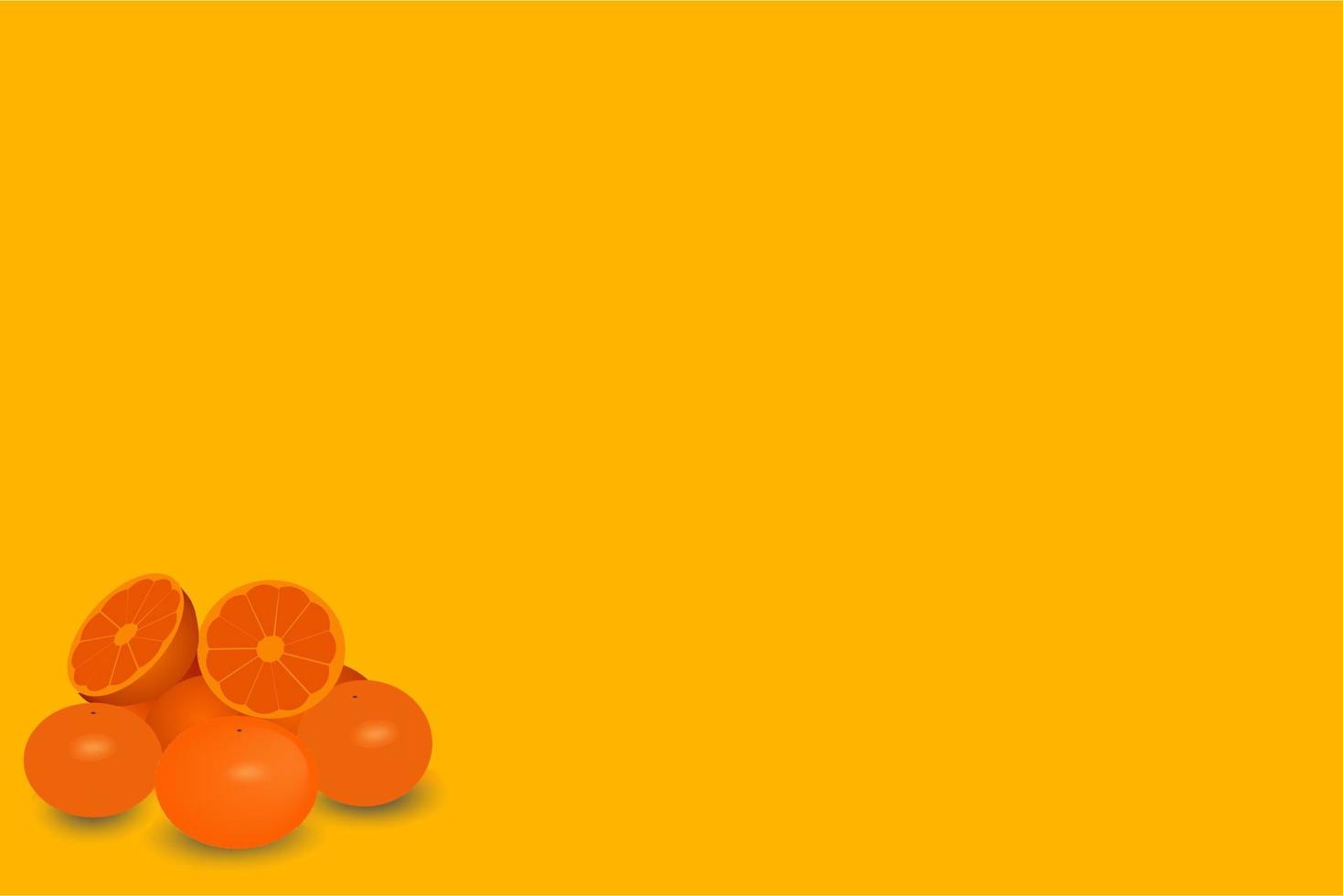 Background with some orange arrangement with space text vector