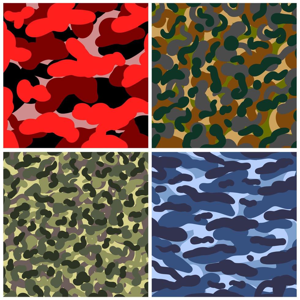 Free vector bundle 2 army texture color pattern