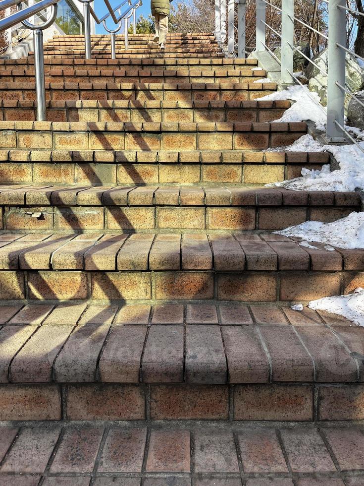 View from the bottom of the stairs 17668294 Stock Photo at Vecteezy