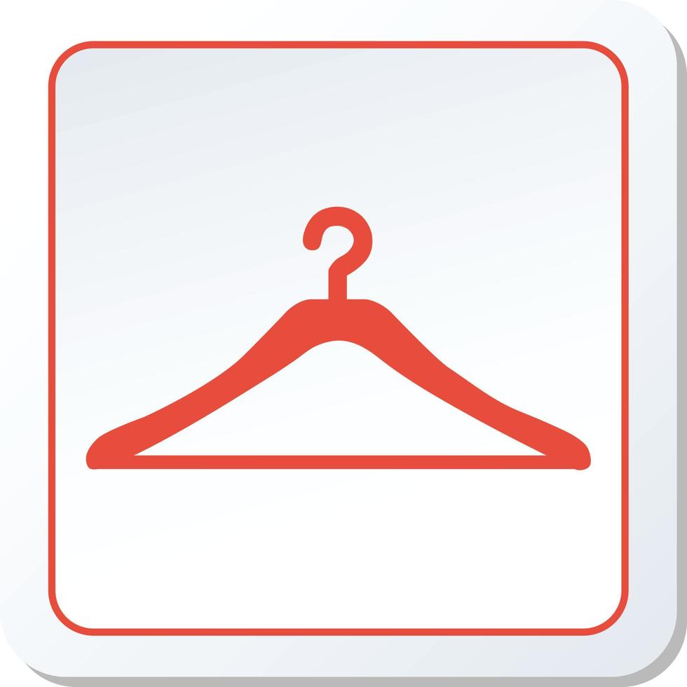 Hanger Icon Vector Graphic Illustration