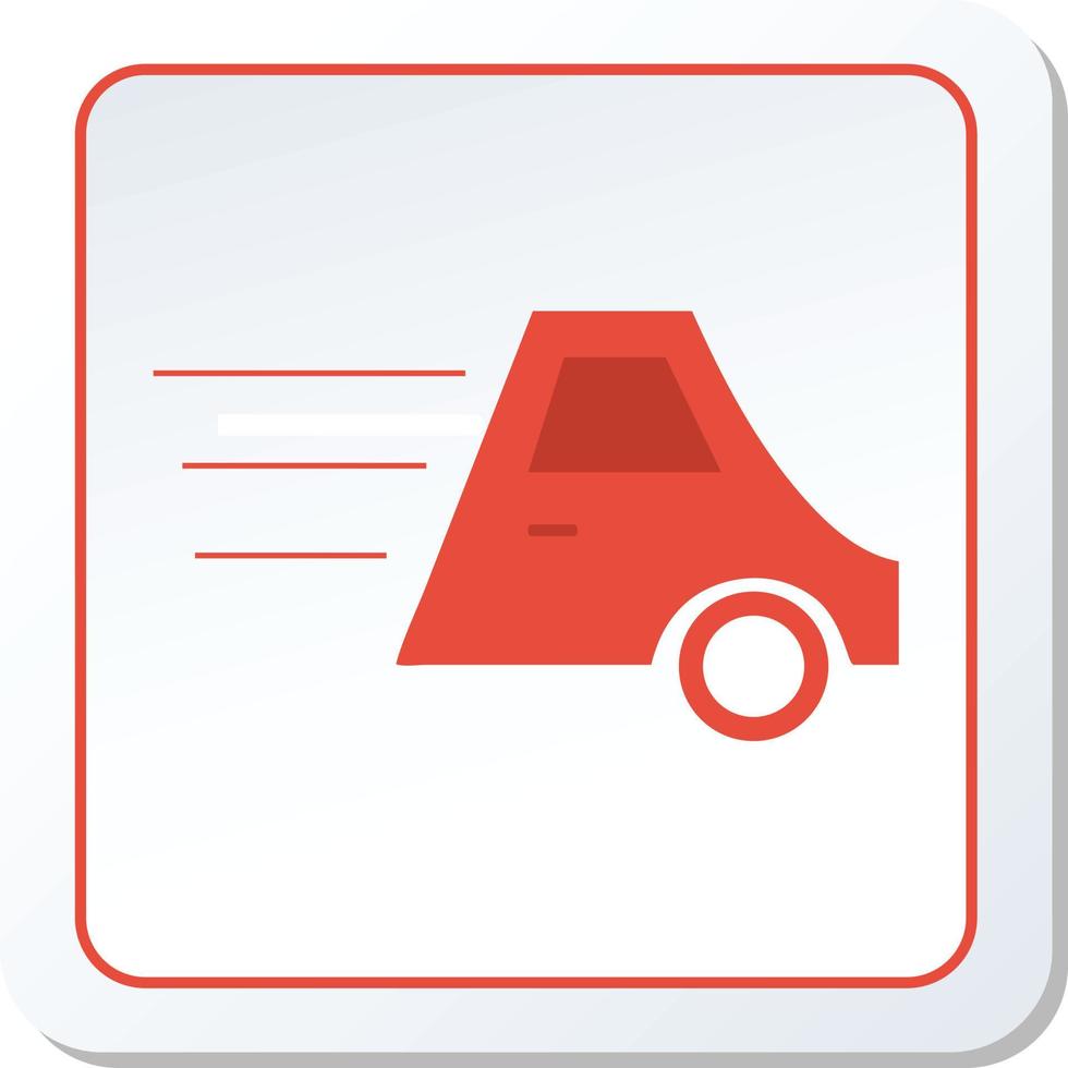 Delivery Vehicle Icon Vector Graphic Illustration