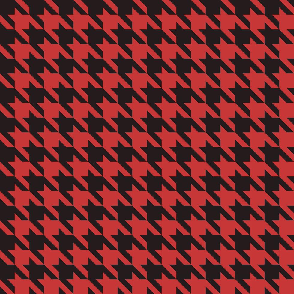 black and brown seamless pattern geometric hounds tooth pattern vector