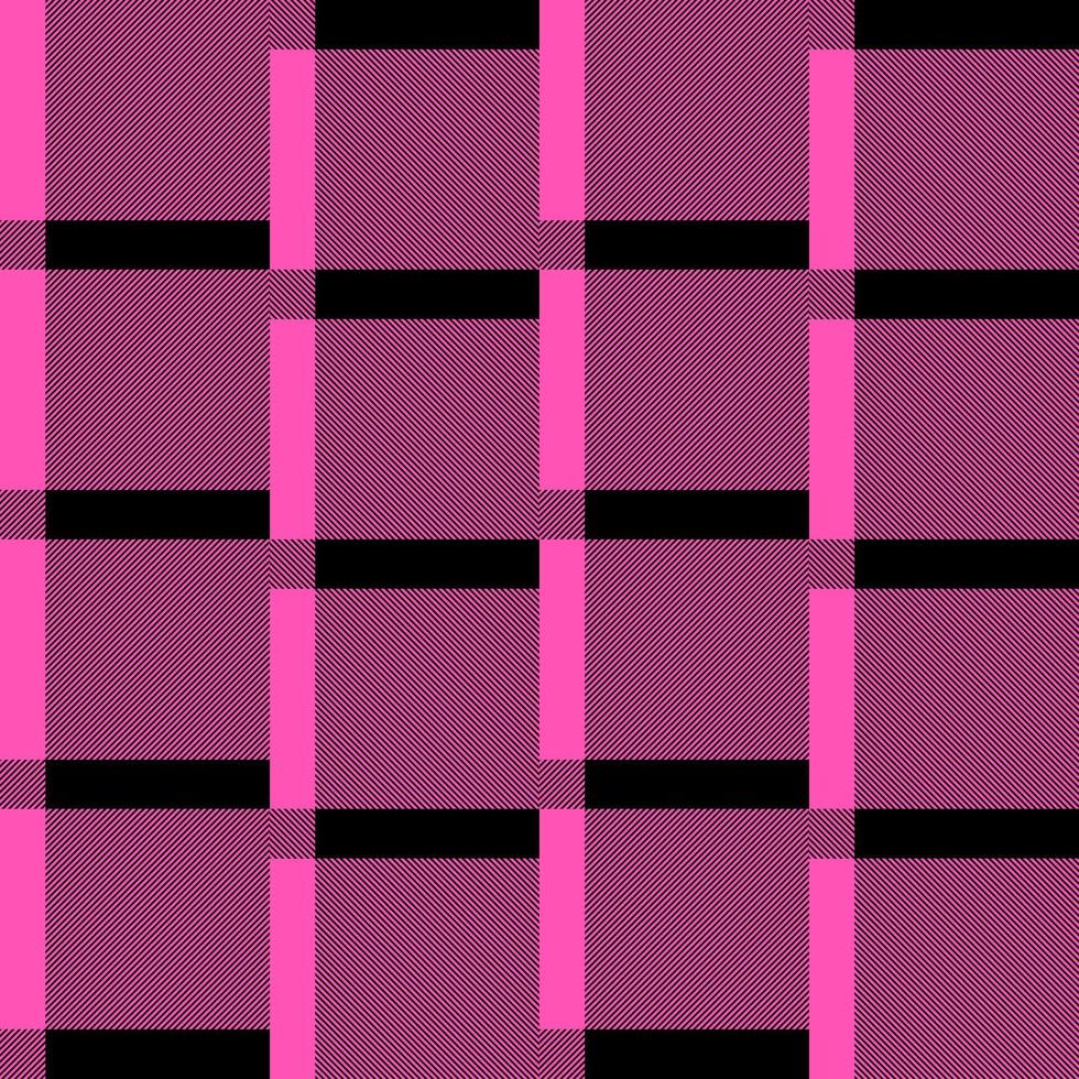 pink seamless plaid pattern background vector