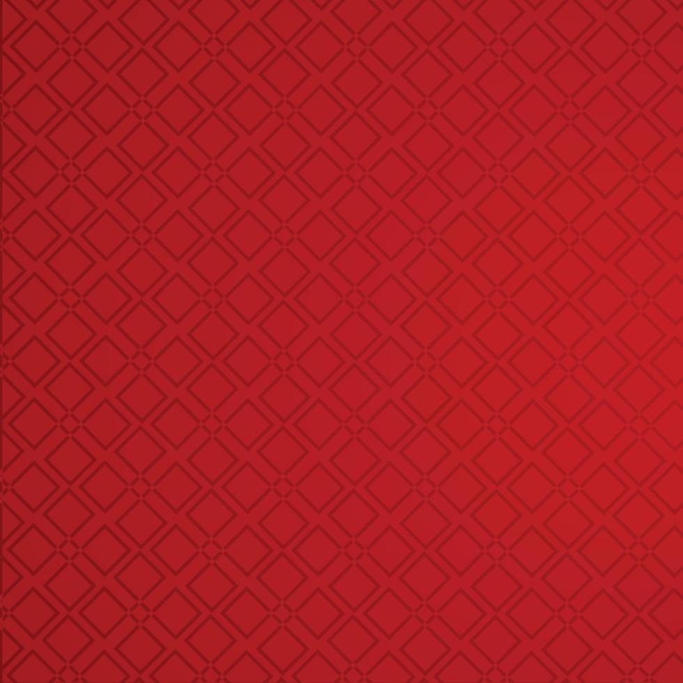 Free vector background template with chinese patterns in red