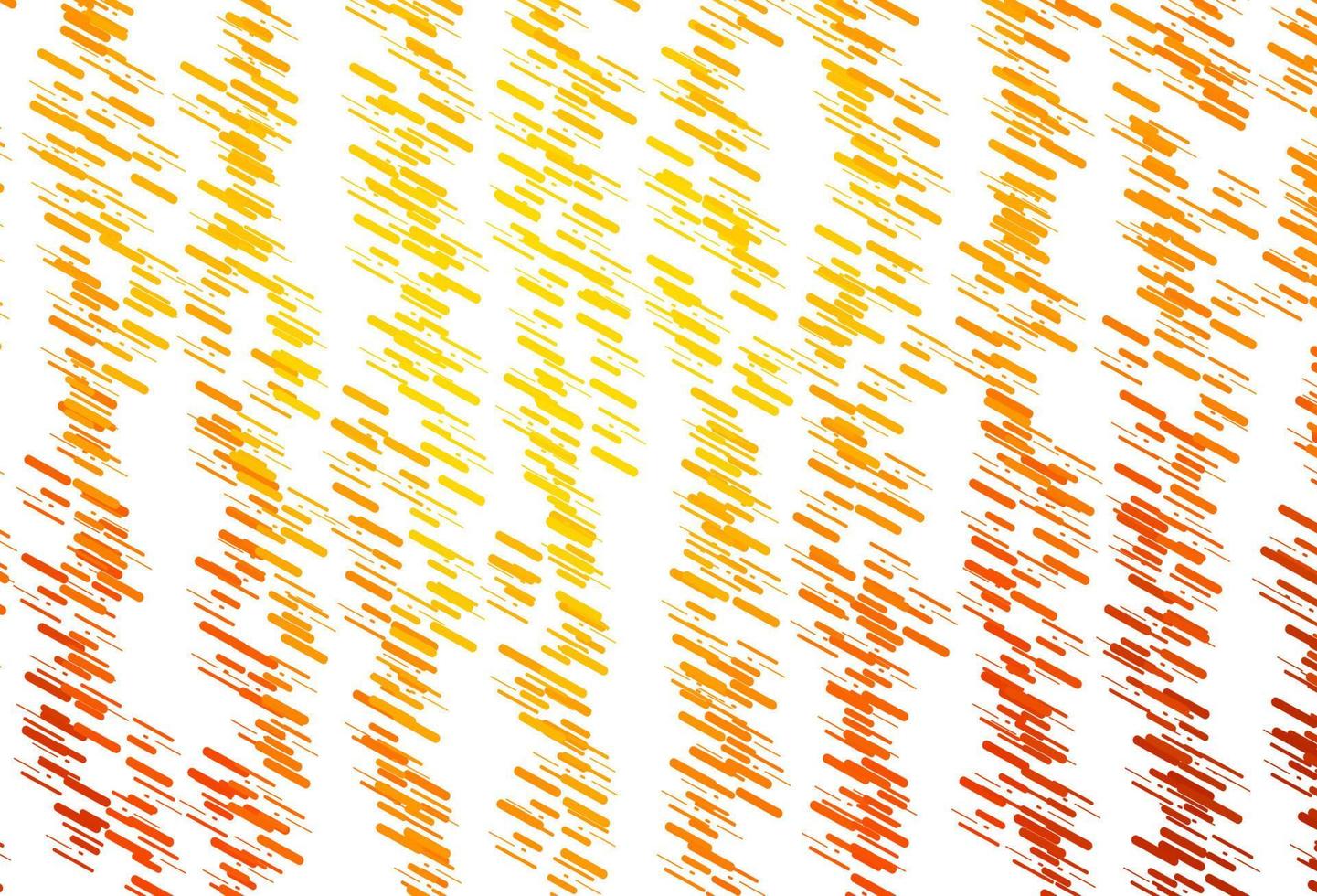 Light Orange vector pattern with narrow lines.