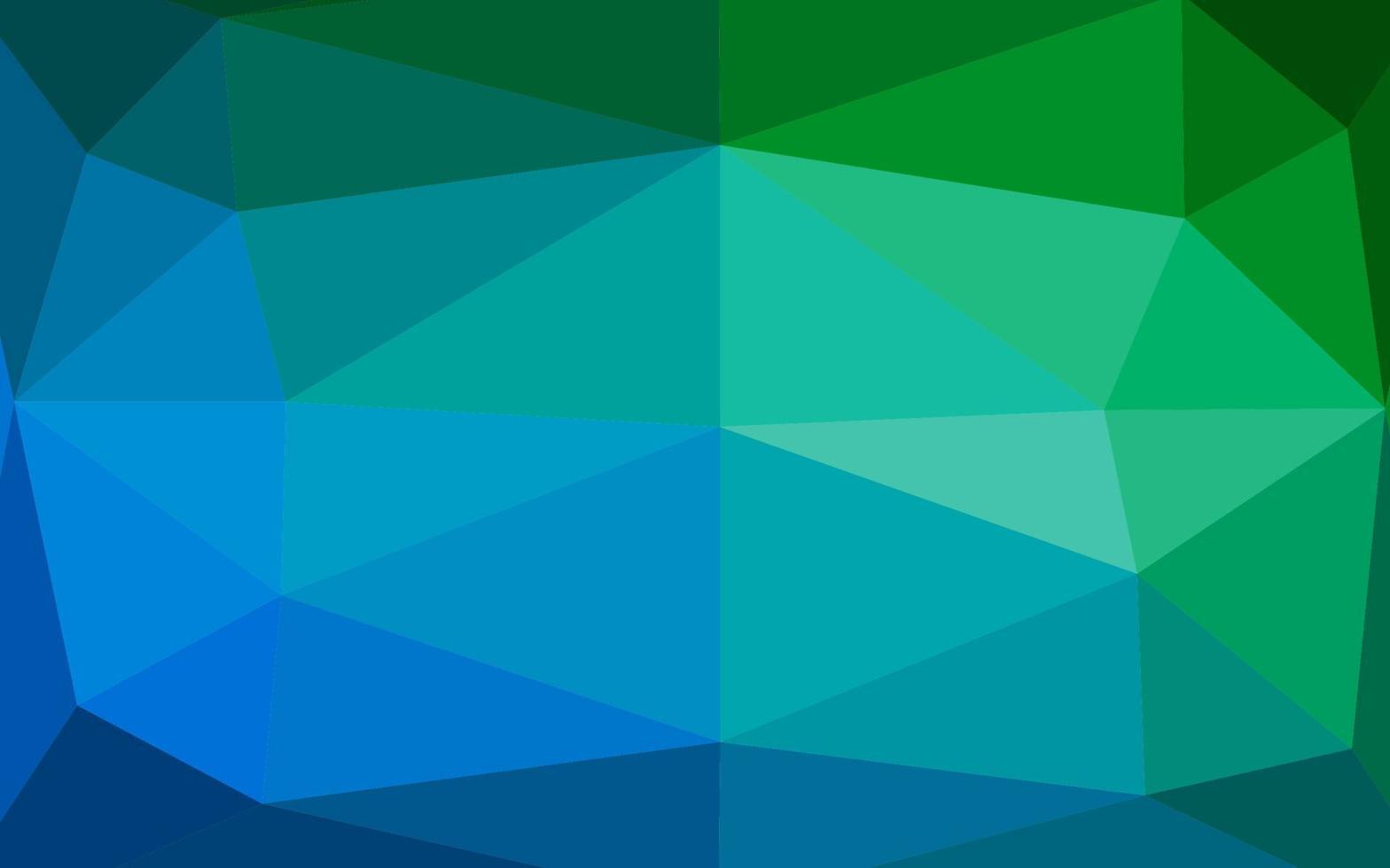 azul claro, vector verde textura de triángulo borroso.