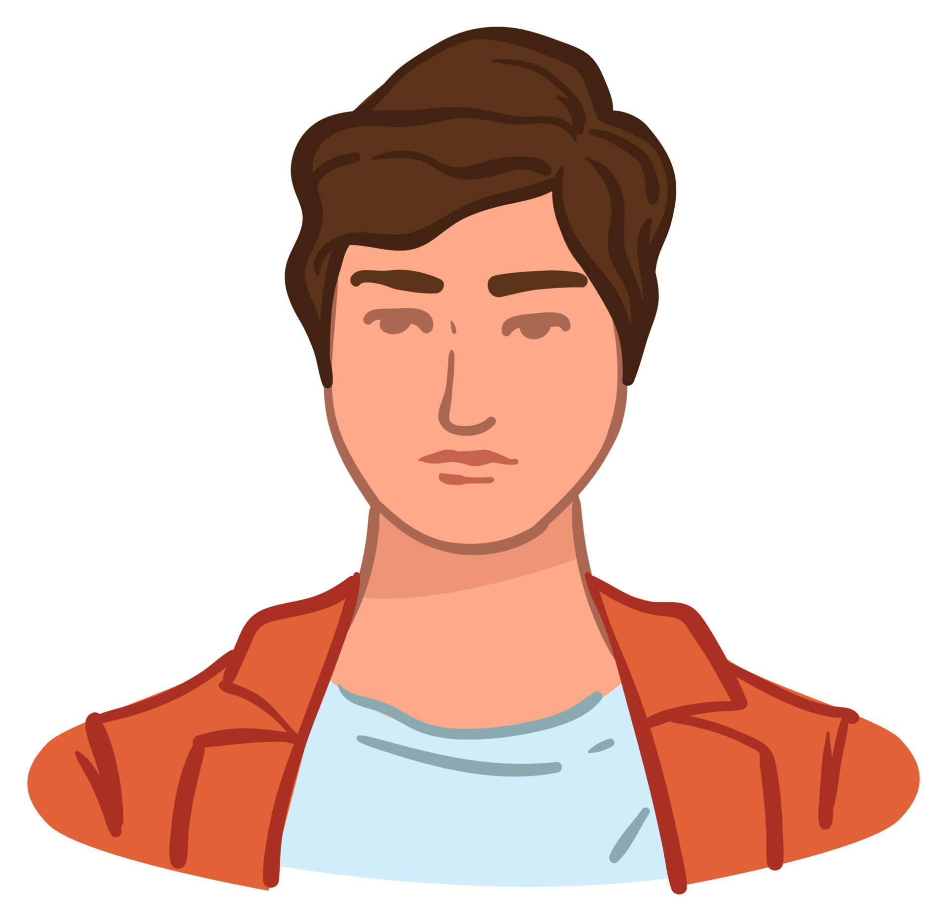 Young Male Character Teenagers Portrait Photo 17669975 Vector Art At Young Male Character Teenagers Portrait Photo 17669975 Vector Art At