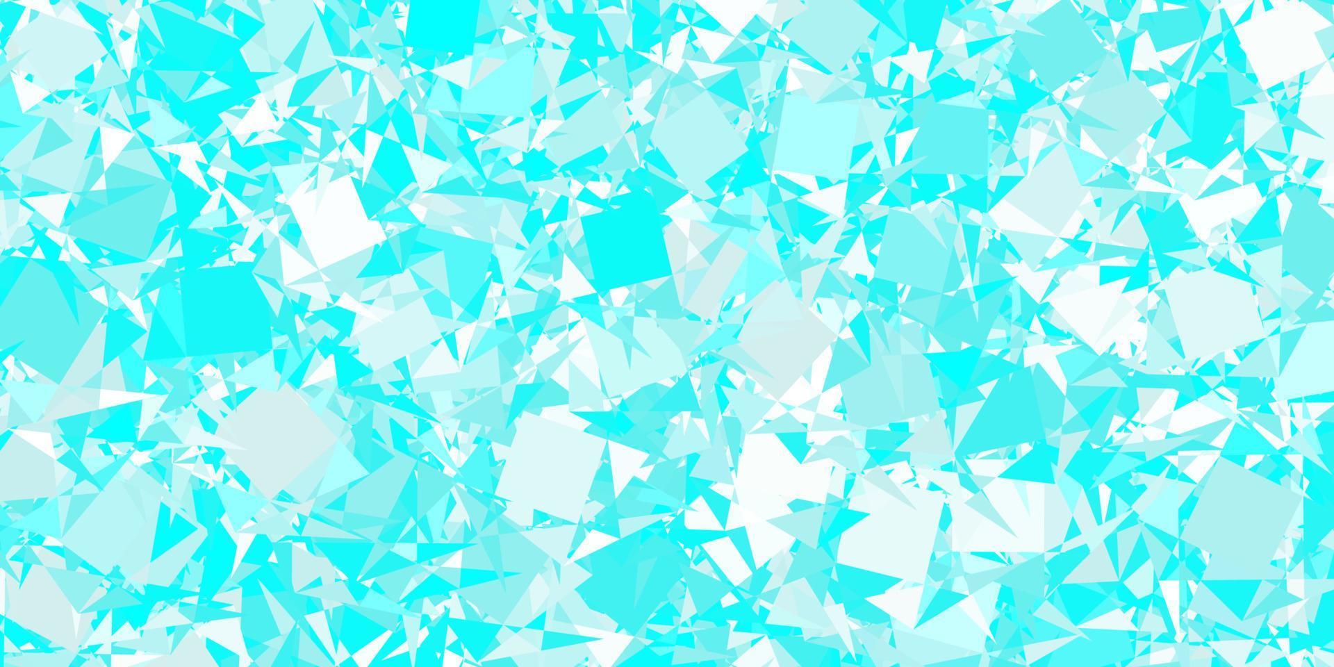 Light Blue, Green vector backdrop with triangles, lines.