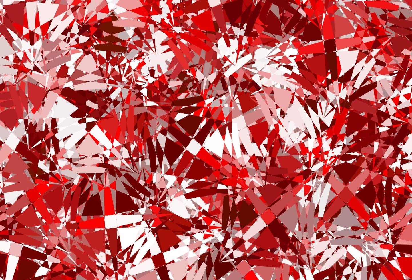Dark Red, Yellow vector background with polygonal forms.