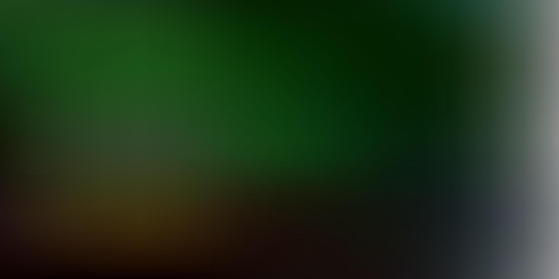 Dark green vector blur template.