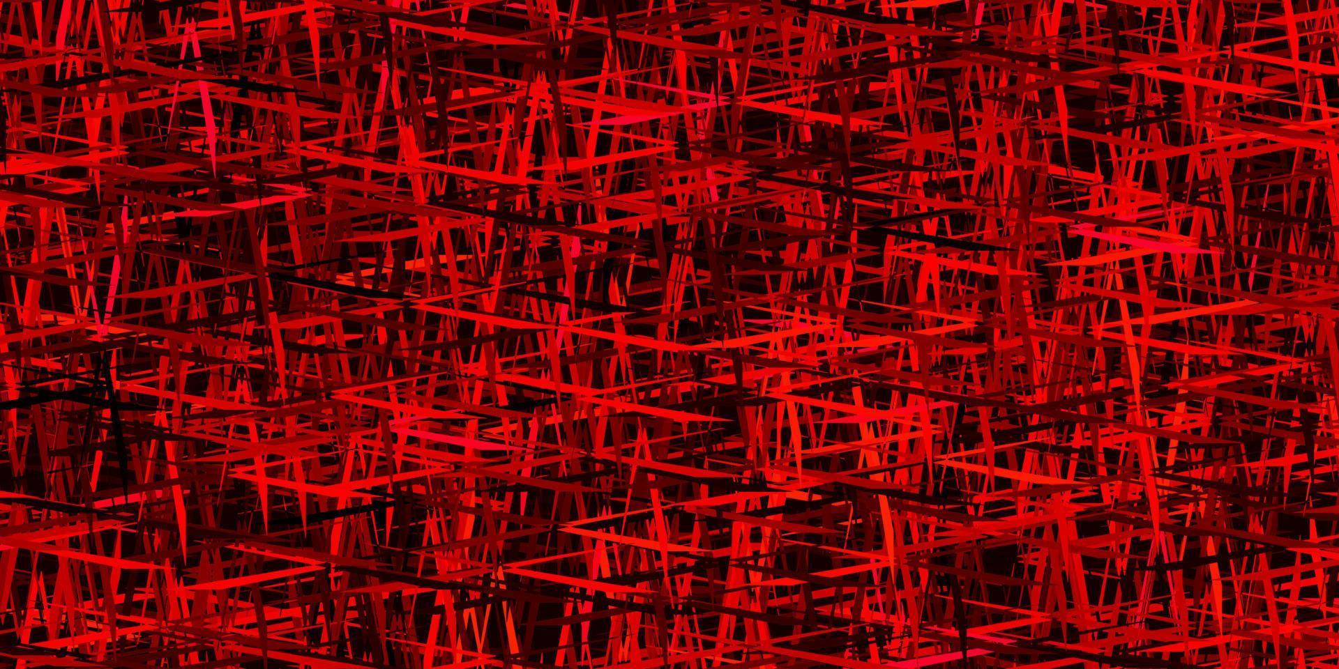 Dark Red vector pattern with sharp lines.