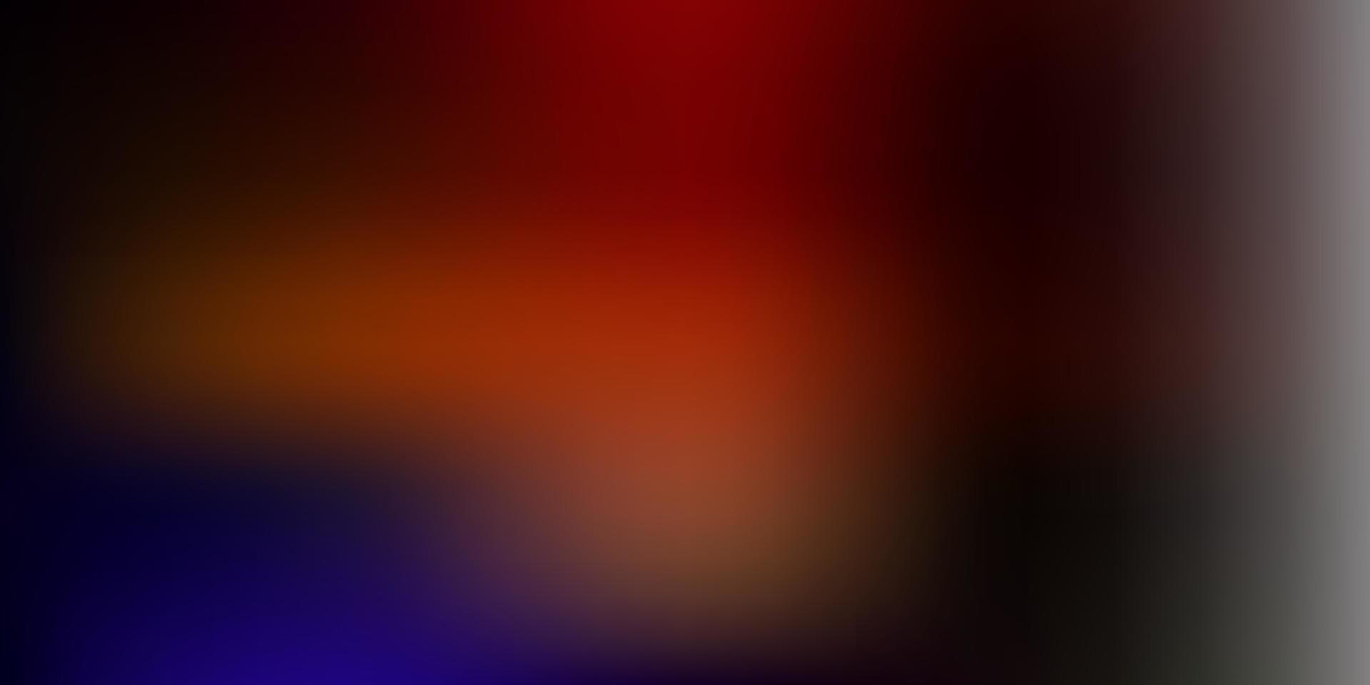 Dark multicolor vector blur template.