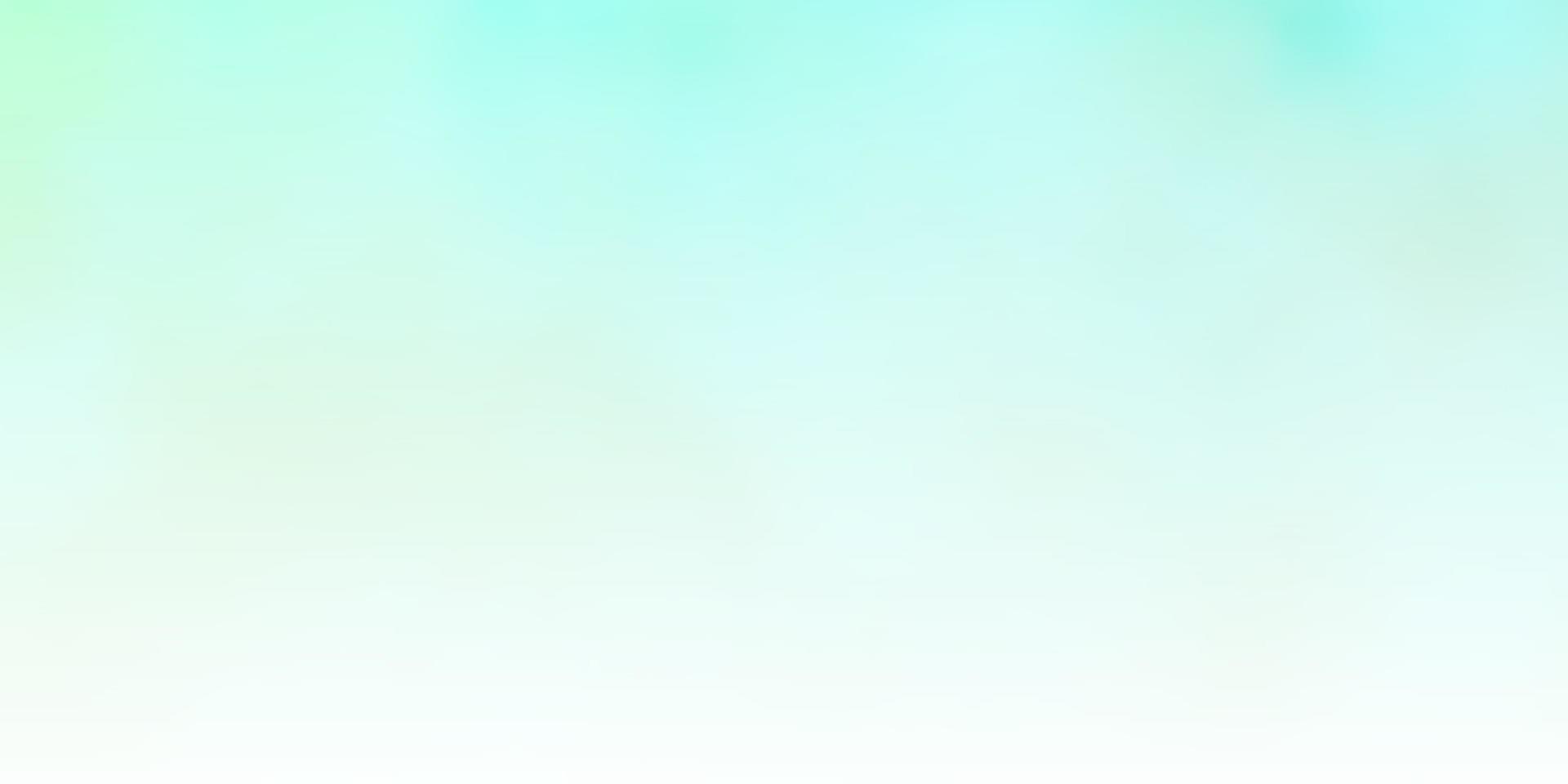 Light Green vector background with clouds.